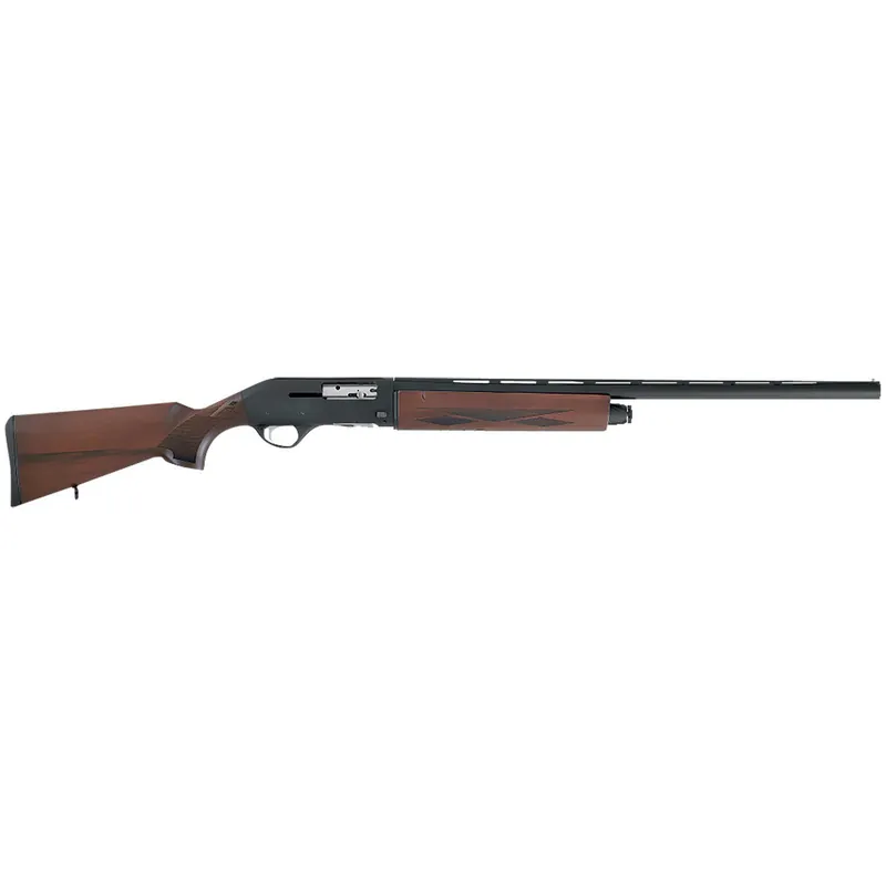 Escort HEAS202805W2 WS Full Size 20 Gauge Semi-Auto 3" 4+1 28" Black Chrome Vent Rib Barrel, Black Anodized Grooved Aluminum Receiver, Adjustable Turkish Walnut Stock