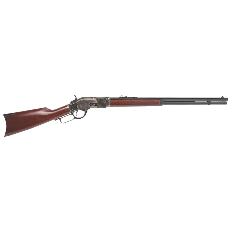 Cimarron CA282 1873 Sporting Full Size 45 Colt (Long Colt) 13+1 24" Blued Octagon Barrel, Color Case Hardened Stainless Steel Receiver, Fixed Walnut Stock, Right Hand