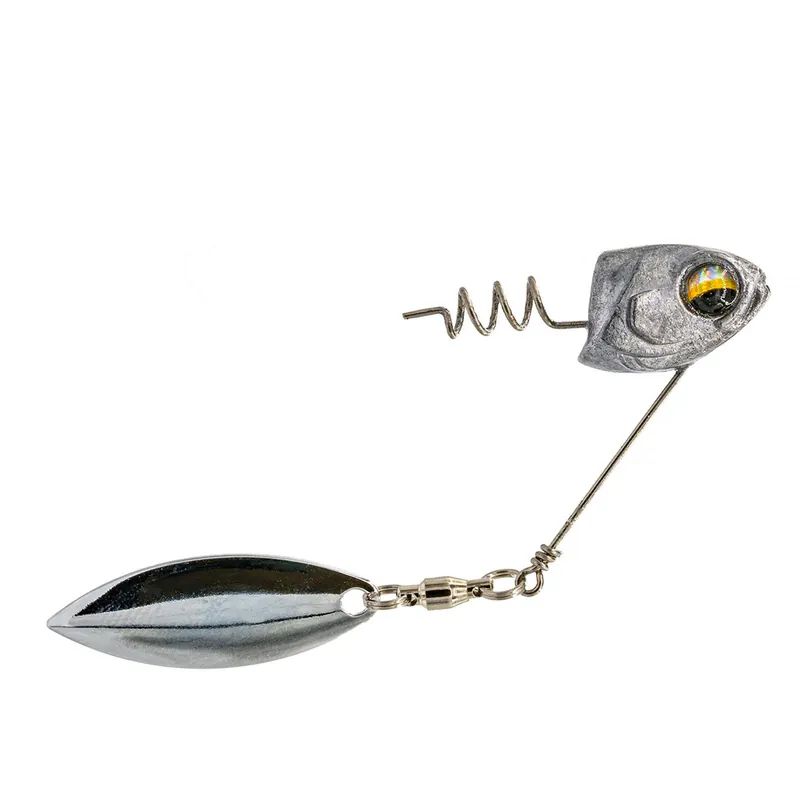 6th Sense Treble Underspin Jighead Raw 1/2 oz.