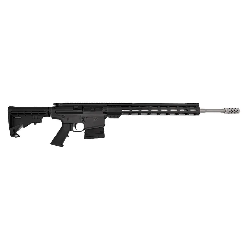 Great Lakes Firearms AR-10 6.5 Creedmoor 10+1 20" Stainless Barrel, Black Rec, 15.25" M-Lok Handgaurd, Carbine Stock, A2 Grip, Muzzle Brake