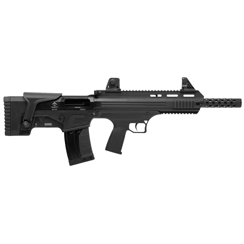 ATI ATIG20BDB Bulldog 20 Gauge 3" 16" 5+1 Black Steel Barrel, Black Aluminum Receiver, Picatinny Rail, Black Fixed Bullpup Stoc & Grip