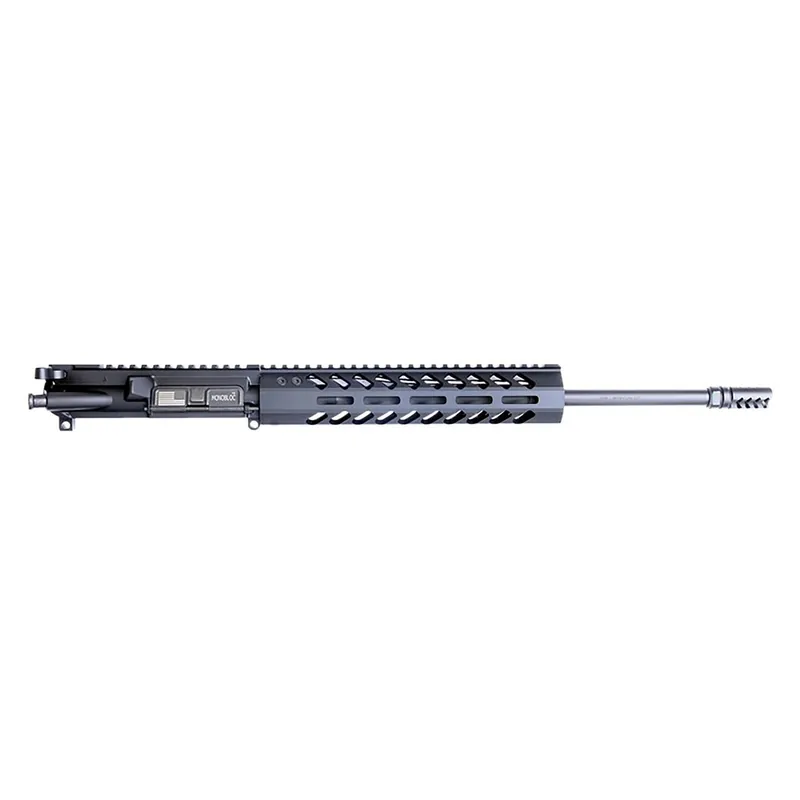 HM Defense 16MBUP556 MonoBloc Upper 223 Rem, 5.56x45mm NATO 16" Black Cerakote Barrel, 7075-T6 Aluminum Black Anodized Receiver, 15" M-LOK Free-Float Handguard for AR-15