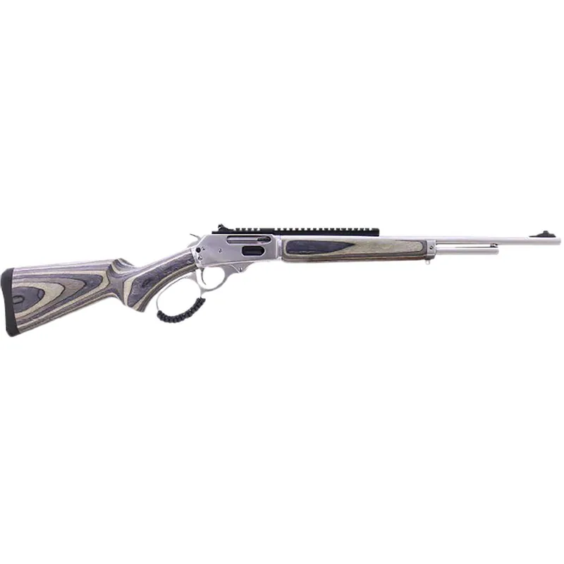 Rossi 950044189LW R95 44 Mag 8+1 18" Matte Stainless Threaded Barrel, Stainless Polished Stainless Steel Receiver, Fixed Laminate Stock