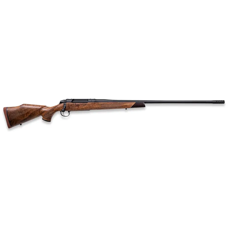 Weatherby 3WASD257WR8B 307 Adventure SD Full Size 257 Wthby Mag 3+1 28" Graphite Black Cerakote Mag Sporter Fluted/Threaded Barrel, Drilled & Tapped Steel Receiver, Walnut Fixed Wood Stock