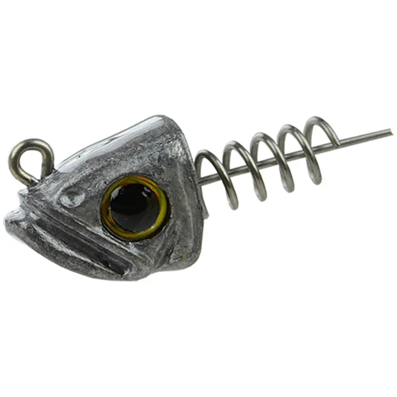 Picasso School-E-Rig Smart Mouth Dummy Head Jig - 5 Pack 1/8 Large Plain