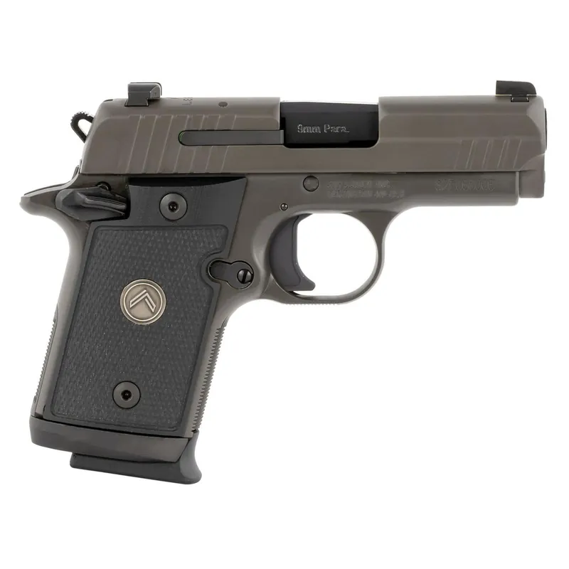 Sig Sauer 938M9LEGION P938 Micro-Compact Legion 9mm Luger 3" 10+1 Legion Gray Cerakote Elite Legion Gray Cerakote Stainless Steel Black G10 Grip X-Ray3 Night Sight