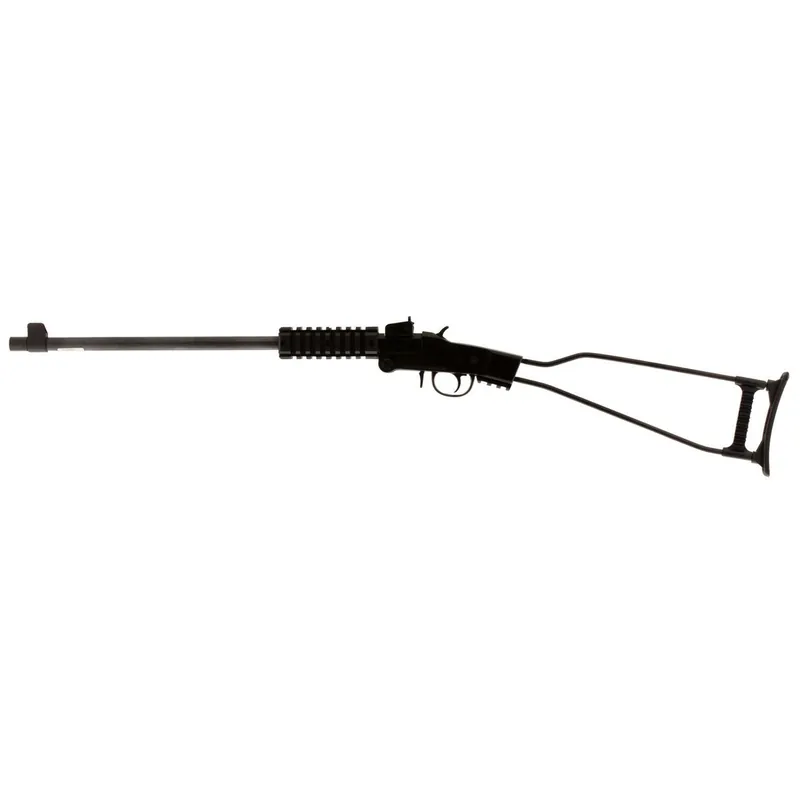 Chiappa Firearms 500145 Little Badger 17 HMR 1rd, 16.50" Blued Steel Threaded Barrel/ Black Underfolding Stock, Right Hand