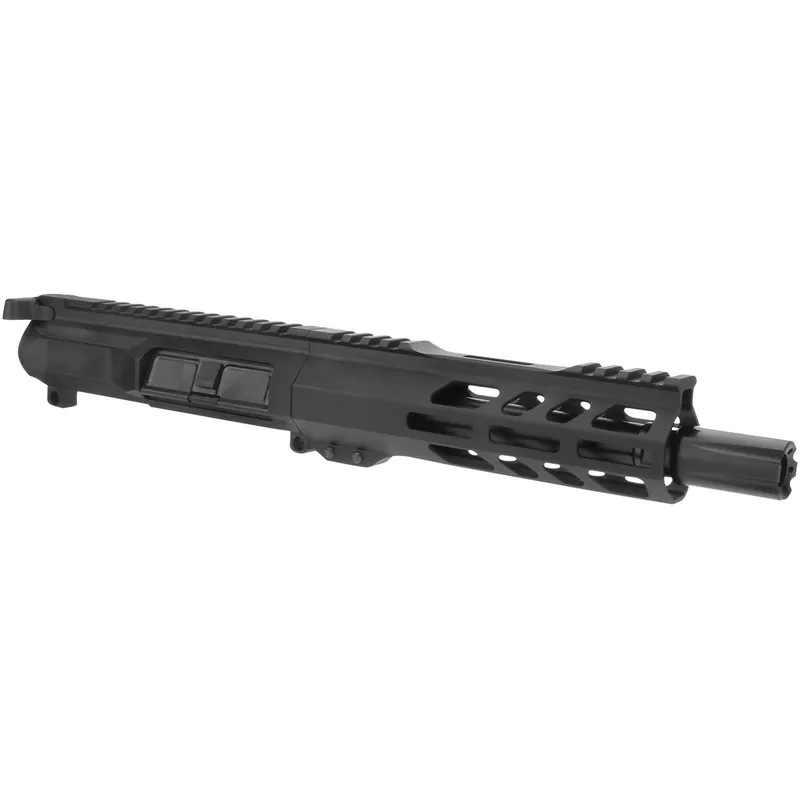 TacFire BU45ACP7 Pistol Upper Assembly 45 ACP Caliber with 7" Black Nitride Barrel, Black Anodized 7075-T6 Aluminum Receiver for M-LOK Handguard for AR-Platform Includes Bolt Carrier Group