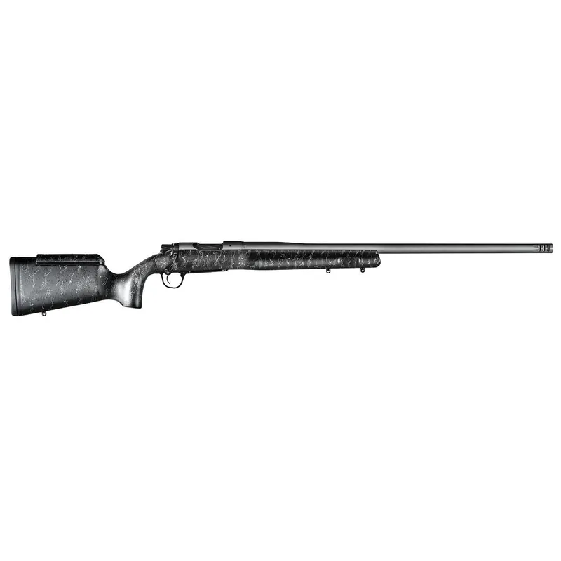 Christensen Arms 8010200100 Mesa Long Range 6.5 Creedmoor 4+1 26" Threaded Barrel, Tungsten Gray Cerakote, Black with Gray Webbing Stock