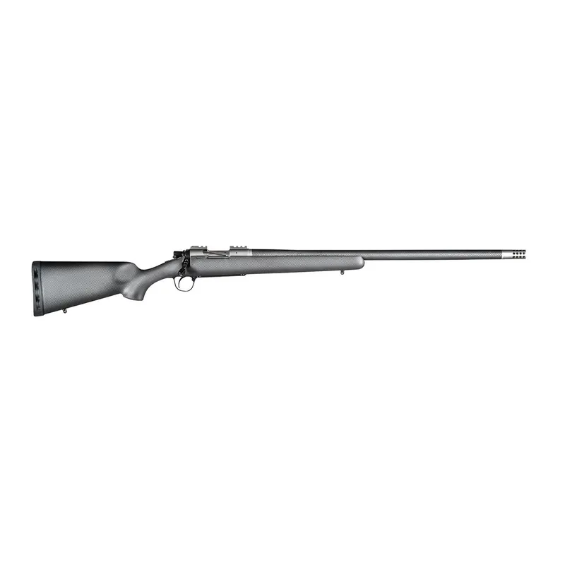 Christensen Arms CA10268H14235 Summit TI Full Size 6.5 Creedmoor 4+1, 24" Natural Titanium Steel Threaded Barrel, Natural Titanium Aluminum Receiver, Natural Carbon Fiber Fixed Sporter Stock