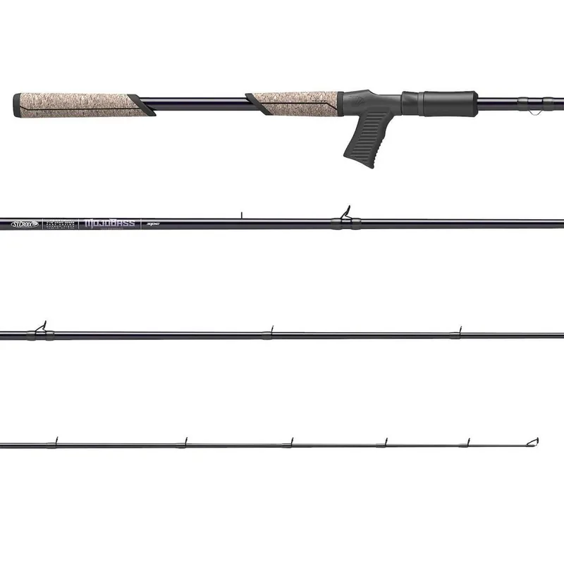 St. Croix Mojo Bass Trigon Casting Rods 7‘10‘‘ 1 pc X Heavy Power Fast Action Mid Swimbait