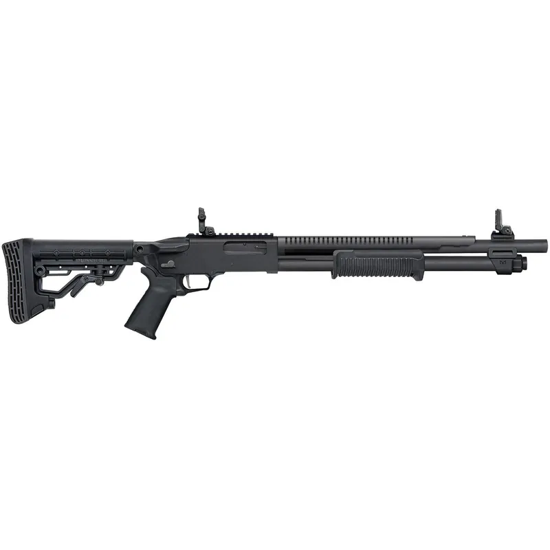 Mossberg 590R 12 Gauge 3" Chamber 18.5" Barrel 6+1 Round Black