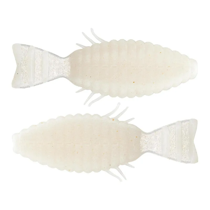 DEPS Bull Flat Creature 3" 6Pk Pearl White