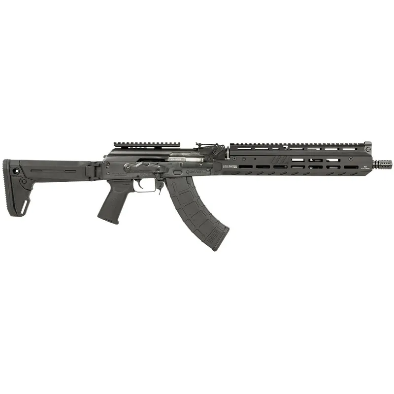 Zastava Arms Usa ZR7762XR ZPAP M70 7.62x39mm 30+1 16.30" Black Chrome Lined Barrel, Black M-LOK Handguard, Black Synthetic Magpul Zhukov Side Folder Stock, Black Magpul AK Grip