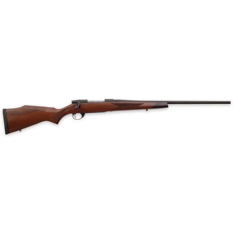 Weatherby VDT308NR2T Vanguard Sporter Full Size 308 Win 4+1 24" Bead Blasted Blued 2 Threaded Barrel, Matte Blued Drilled & Tapped Steel Receiver, Grade A Walnut Monte Carlo Stock
