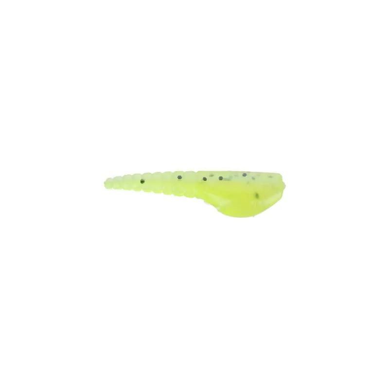 Leland Lures Crappie Magnet Roo 10Pk Shonuff/Chartreuse