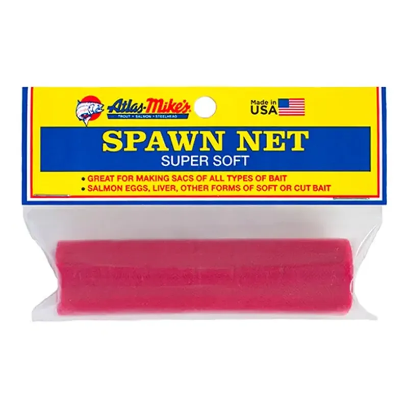 Atlas Mike’s Spawn Net 4 x 16′ Roll – Red