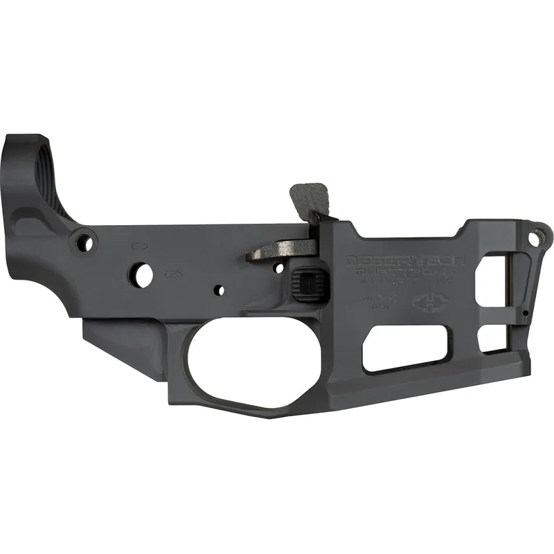 Desert Tech QTRLR15B53 Quattro-15 Multi-Caliber Black for AR-15 Includes Quad53 Magazine