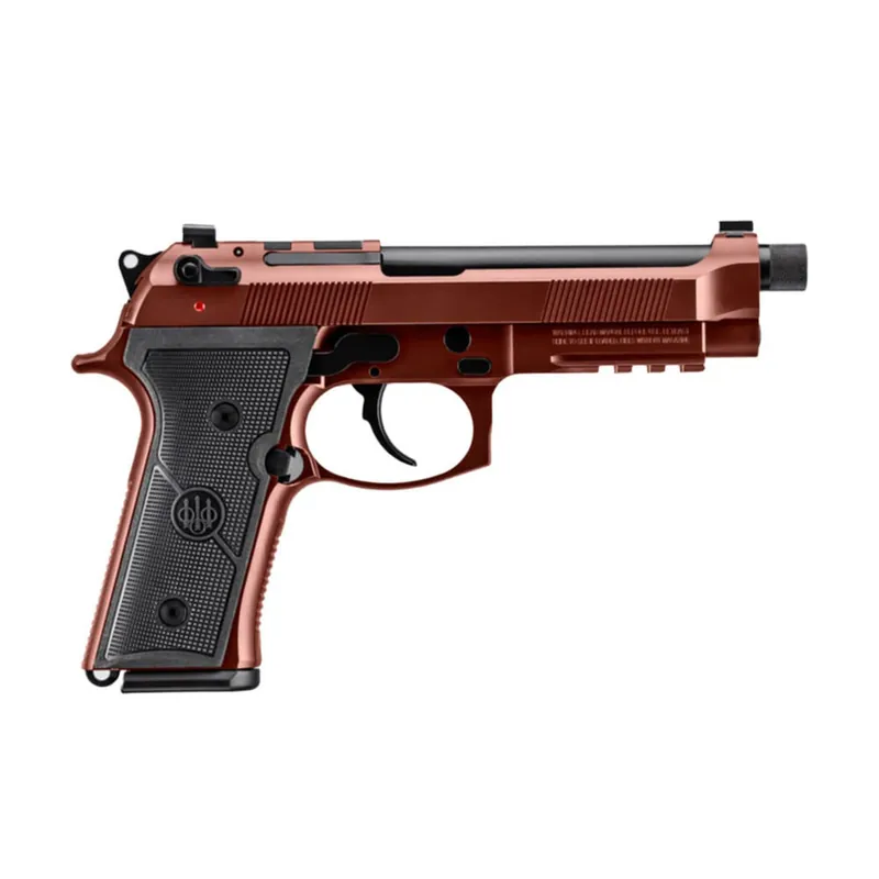 Beretta M9A4 Overlanding 9mm 5.1" Threaded Barrel SA/DA Clay Pistol w/(2)18 Round Mags