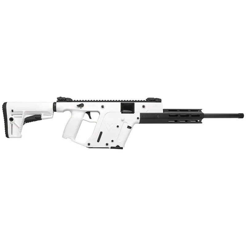 Kriss USA KV22CAP00 Vector CRB Gen2 Full Size 22 LR 10+1 16" Black Chrome Moly Barrel Alpine Cerakote Aluminum Receiver Apline White 6 Position Stock Right Hand