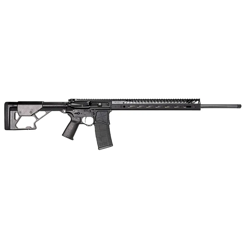 Seekins Precision 0011300095 DMR 6mm ARC Caliber with 22" Barrel, 30+1 Capacity, Black Metal Finish, Black Seekins 10X-Ray Stock & Polymer Grip Right Hand