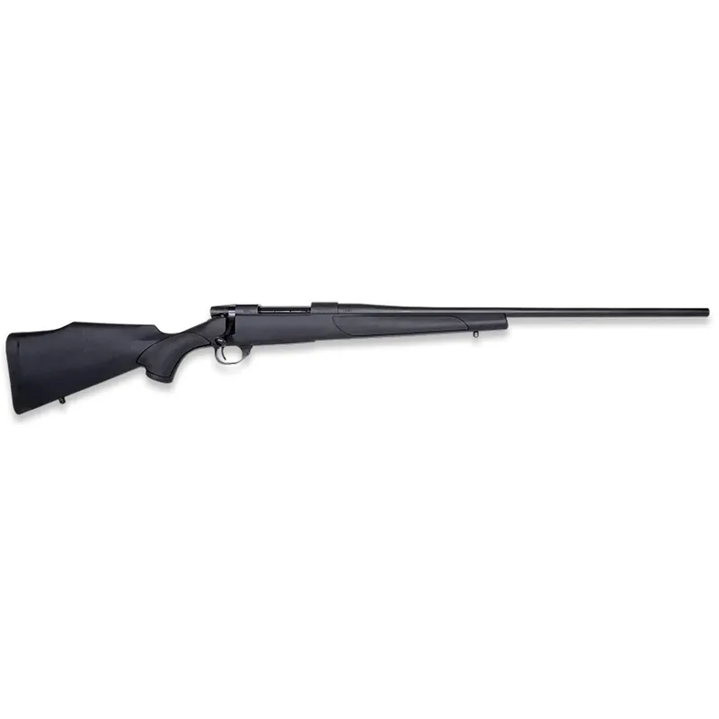 Weatherby VTX7MMPR4T Vanguard Obsidian Full Size 7mm PRC 3+1 24" Blued 2 Contour Threaded Barrel, Blued Drilled & Tapped Steel Receiver, Black Monte Carlo Synthetic Stock