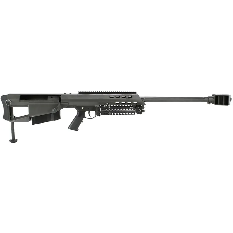 Barrett 13312 M95 50 BMG 5+1 29" Chrome-Lined Fluted Barrel, Black Cerakote Steel Receiver, M1913 Picatinny Acc. Rail, Fixed Synthetic Stock w/Sorbothane Recoil Pad, Includes Hard Carry Case