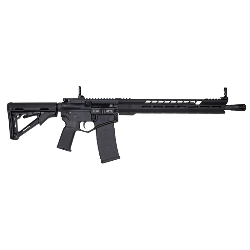 Diamondback DB1836K001 DB15 5.56x45mm NATO 16" 30+1 Black Adjustable Magpul CTR Stock Black Magpul MOE K2 Grip with Black Gold Lower