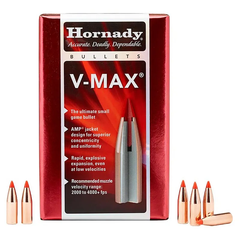 HORNADY 22810 7MM .284 120 GR V-MAX 100 CT.