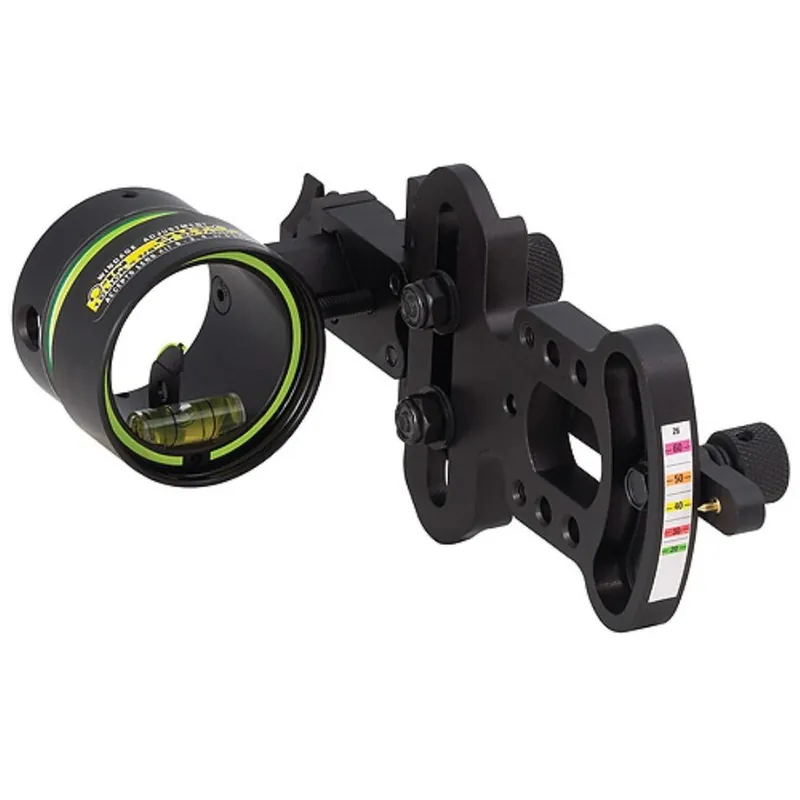 HHA Optimizer Lite Ol-5519 1-Pin Bow Sight .019" Pin Diameter RH