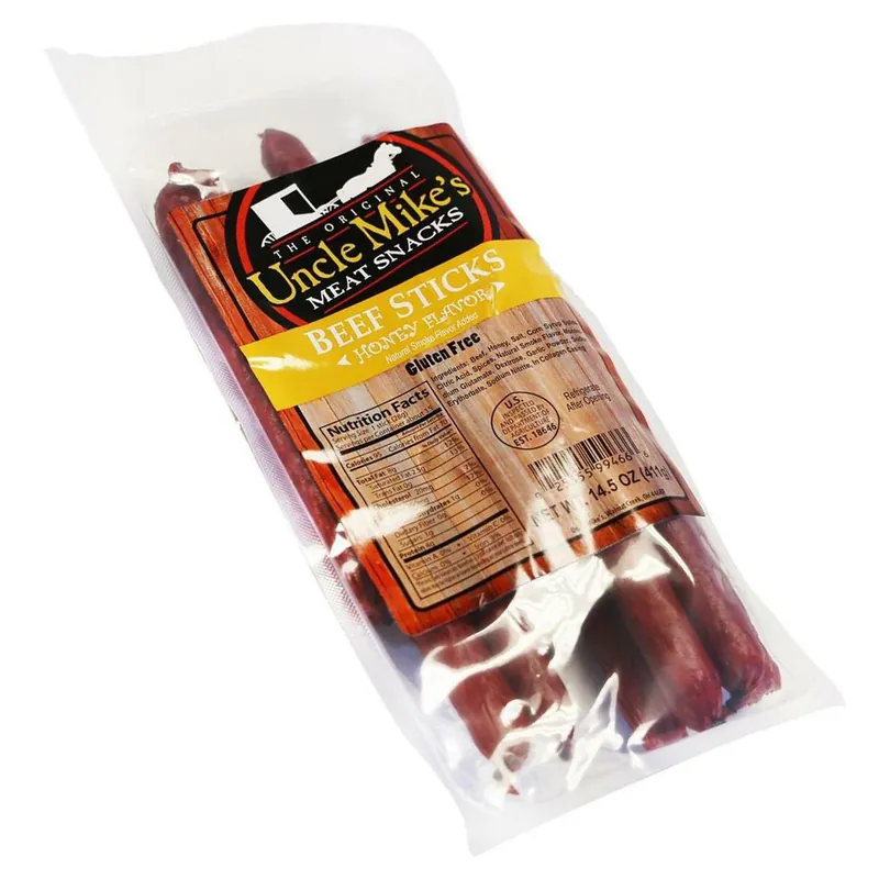 Uncle Mike‘s BEEF STICKS - HONEY UM 14.5 OZ