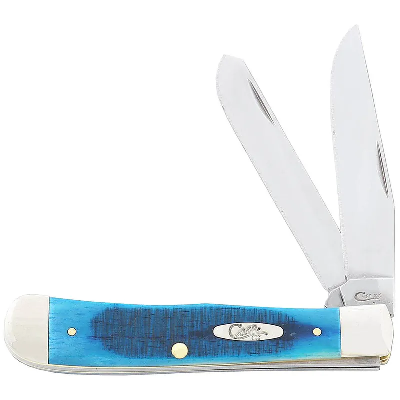 Case Caribbean Blue Bone Trapper
