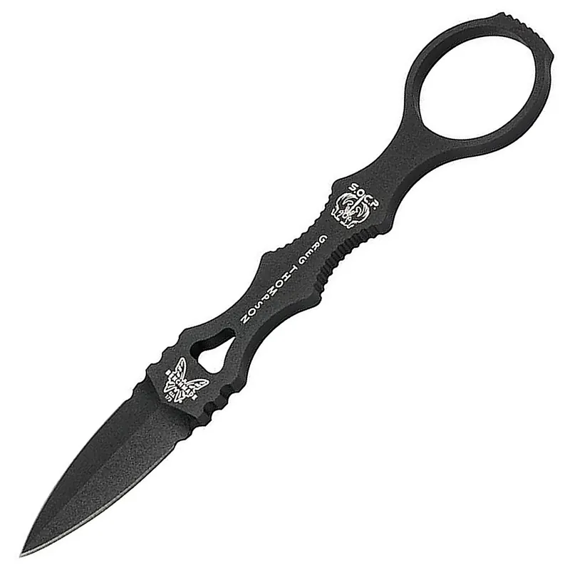 Benchmade 173BK Mini SOCP Fixed Blade Tactical Knife 2.22" 440C SS Blade