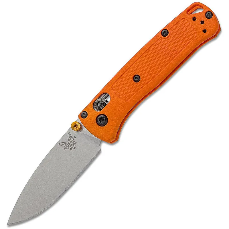 Benchmade 533 Mini Bugout AXIS Folding Knife 2.82" S30V Satin Plain Blade