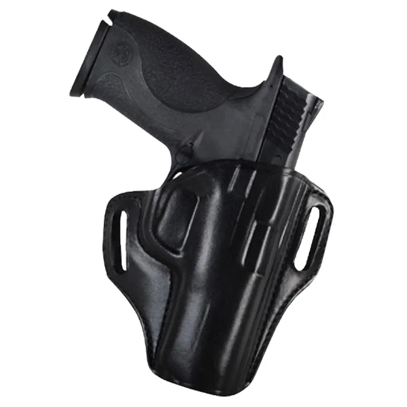 Bianchi 25054 57 Remedy Belt Slide Leather Hip Holster Black RH