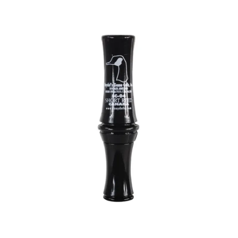 Haydel‘s Short Reed Canada Polycarbonate Goose Call Black