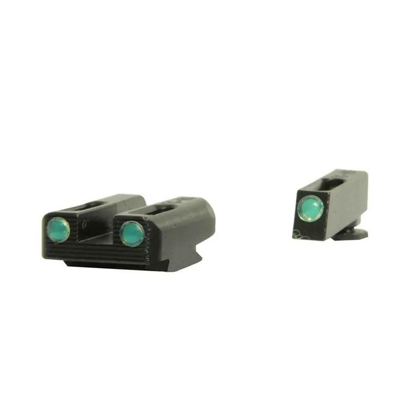 TRUGLO TFO Sight Set Glock 42, 43 Tritium / Fiber Optic Green