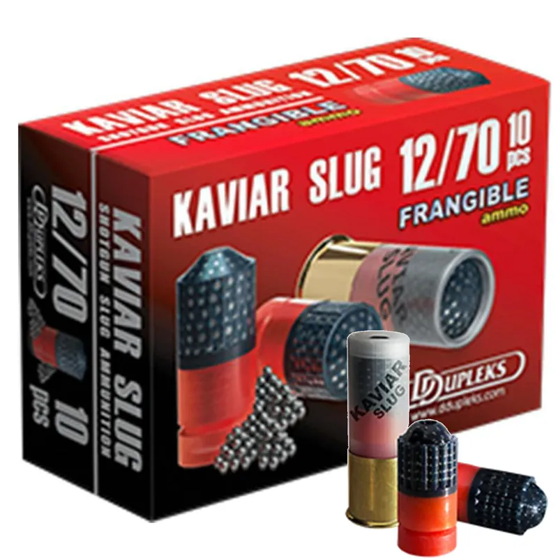 DDUPLEKS KAVIAR 12GA FRANGIBLE SLUG (10 pk)