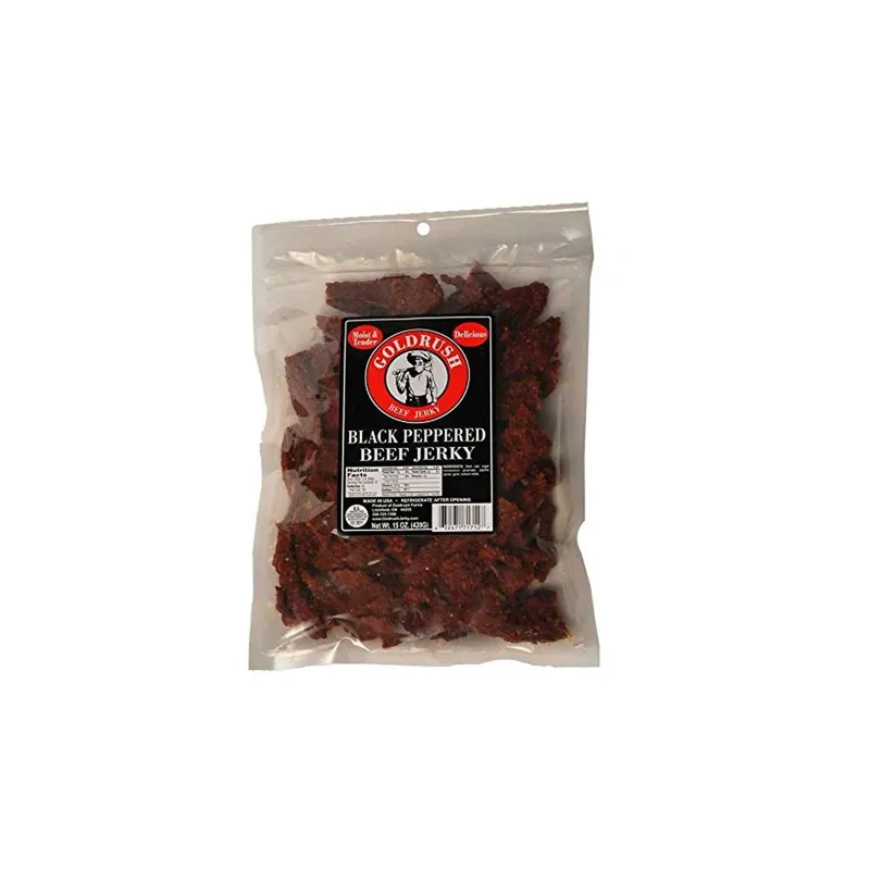 Gold Rush Premium Jerky 15 Oz. (Black Peppered)