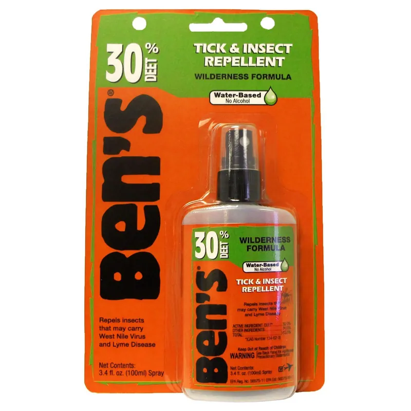 BEN‘s 30% Deet Tick & Insect Repellent