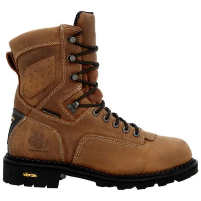 Georgia GB00122 Men‘s Comfort Core Waterproof Low Heel Logger Work Boots