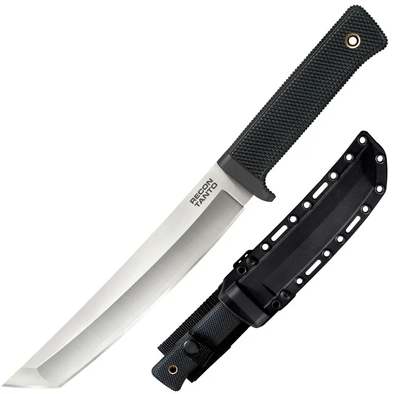 Cold Steel 35AM Recon Tanto 7.0" VG-10 San Mai Blade Black KrayEx Handle Secure-Ex Sheath