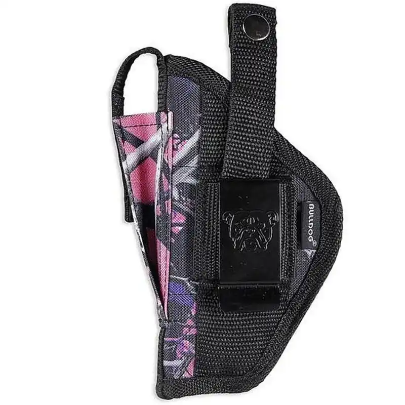 Bulldog Belt Holster 2.5"-3.75" Ambidextrous Muddy Girl Camo