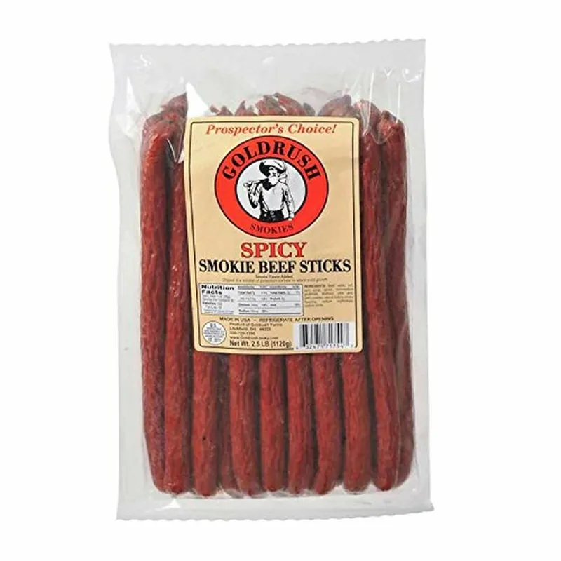 Gold Rush Spicy Beef Smokies, 7 Oz.
