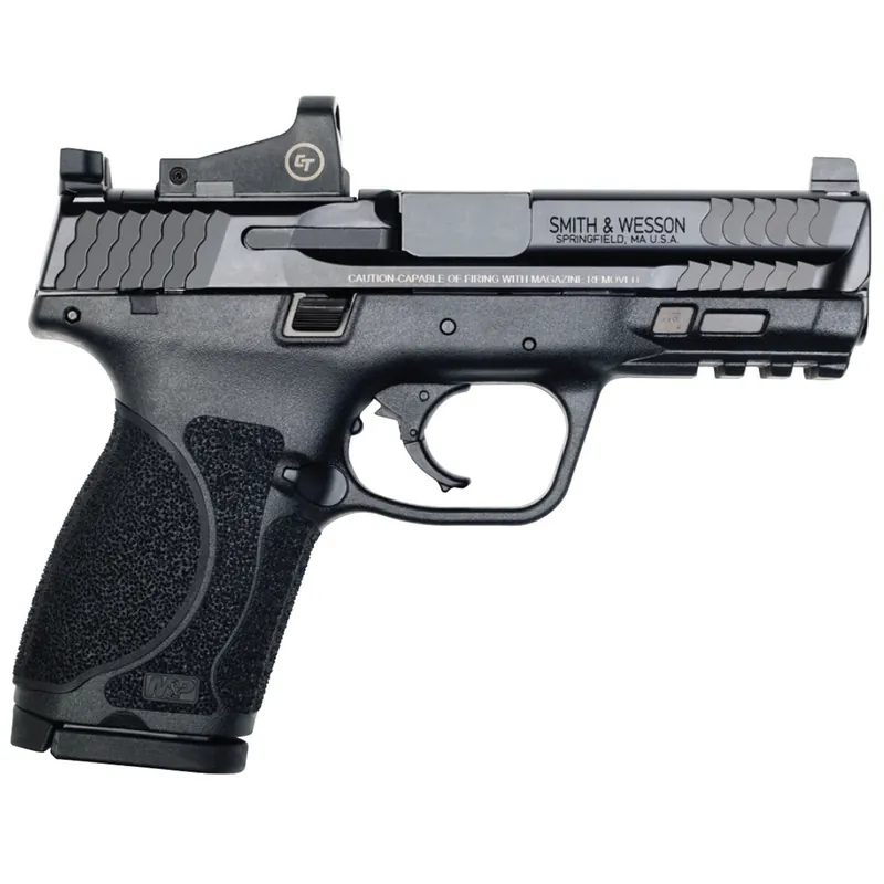 Smith & Wesson MP9 M2.0 Compact 9mm Pistol with Crimson Trace Red Dot Reflex Sight