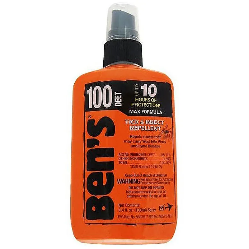 Ben‘s 100 MAX Deet Insect Repellent Spray 3.4 oz