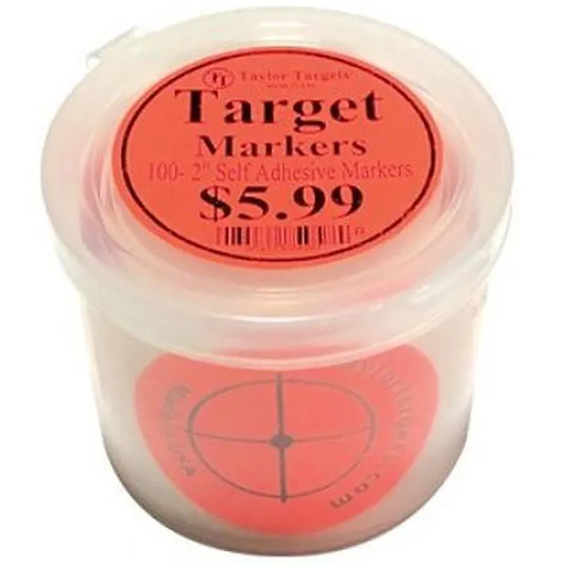 Taylor Targets Red Target Markers