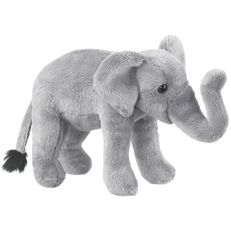 9.5 Inch Plush Elephant By Wildlife Artists