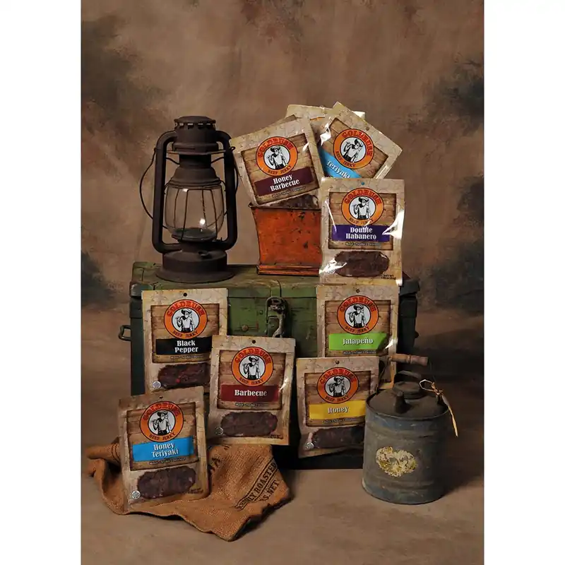 Gold Rush Premium Jerky 2.85 Oz. (Sweet n Spicy BBQ)