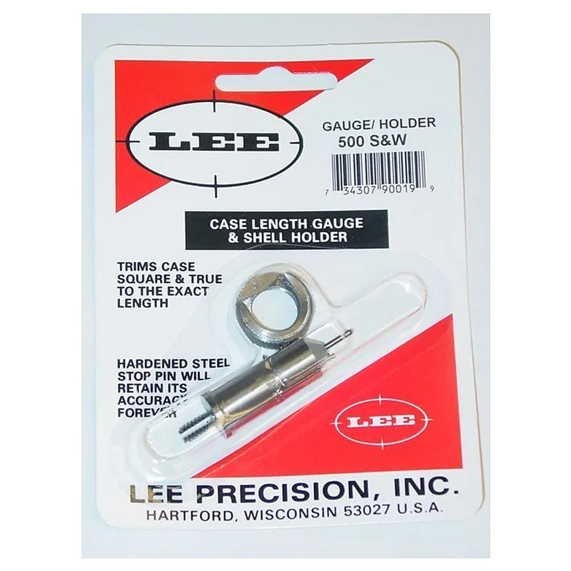LEE 90019 GAGE/HOLDER 500 SMITH & WESSON